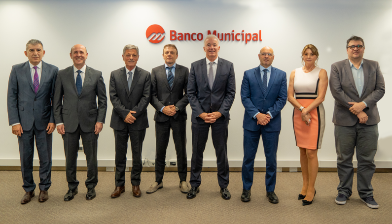 Nuevos desafíos: Encuentro de los directorios del Banco Municipal y Nuevo Banco Santa Fe